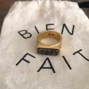 Madewell Marble Stone Ring